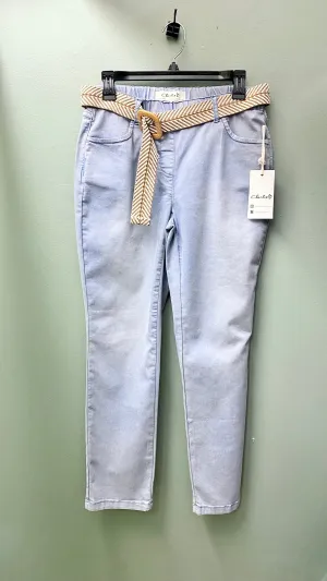 * Charlie B Belted Pull-On Pants