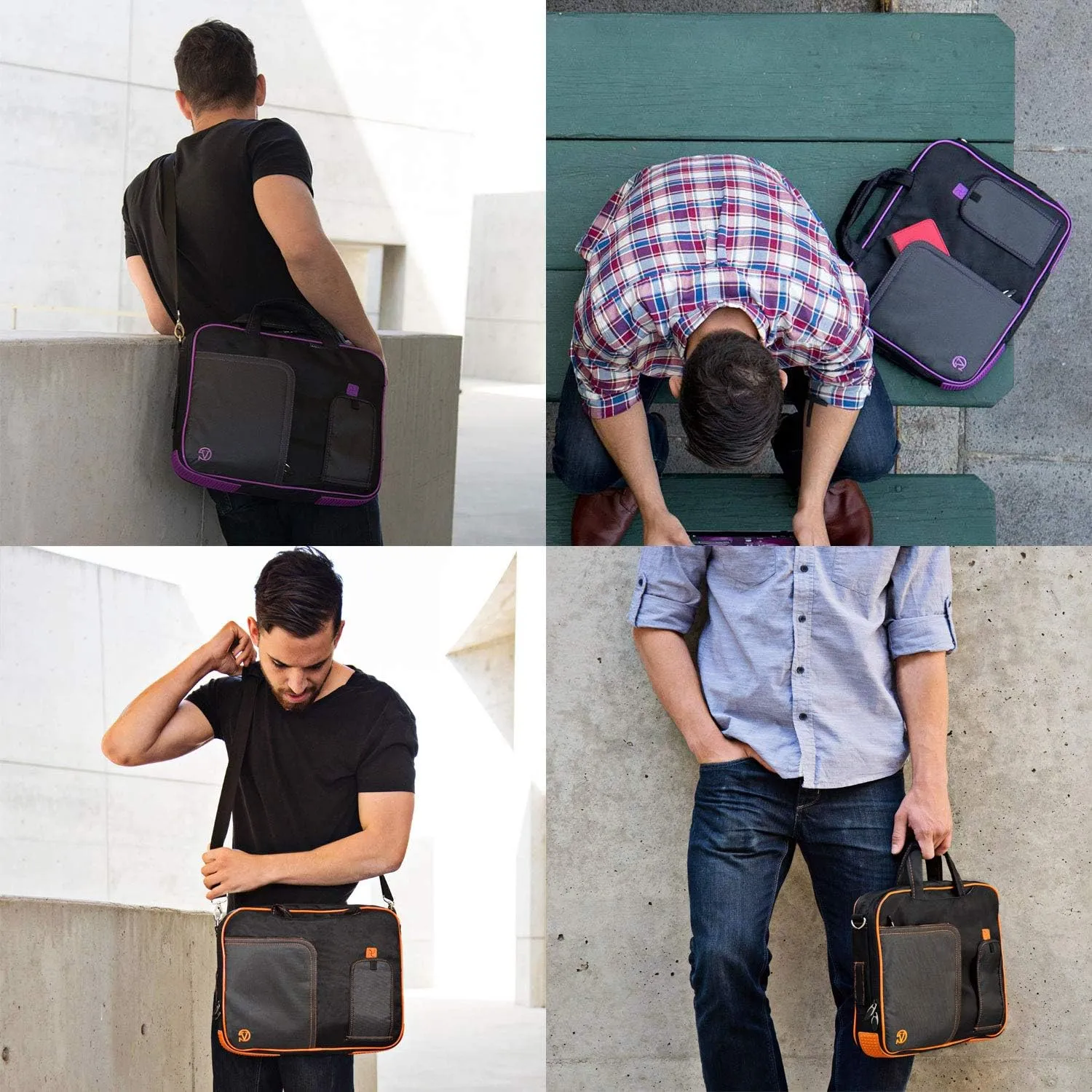 13.3 Inch Laptop Shoulder Bag Briefcase Women for MacBook Pro 13/Air 13, Messenger Bag Carrying Sleeve Case