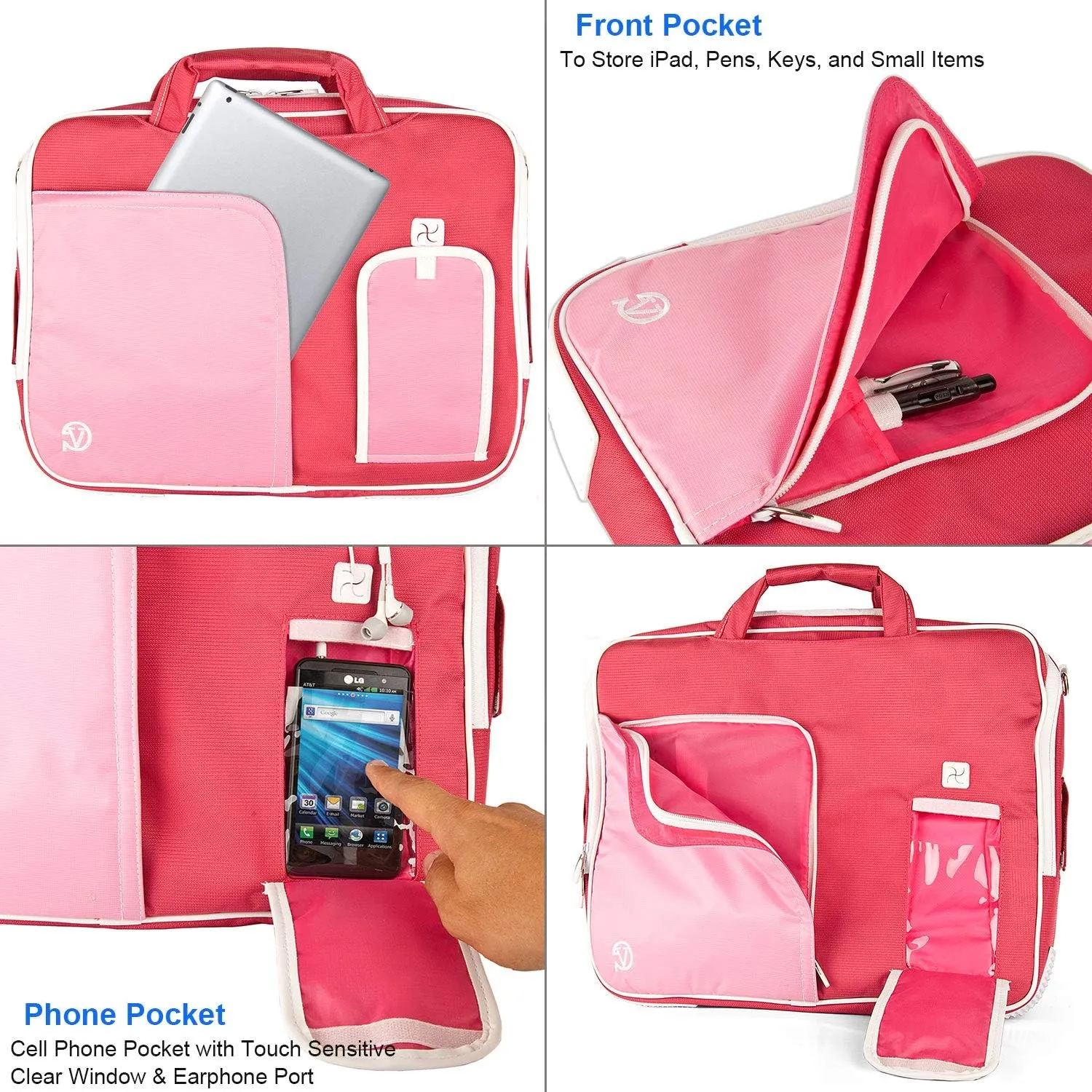 13.3 Inch Laptop Shoulder Bag Briefcase Women for MacBook Pro 13/Air 13, Messenger Bag Carrying Sleeve Case