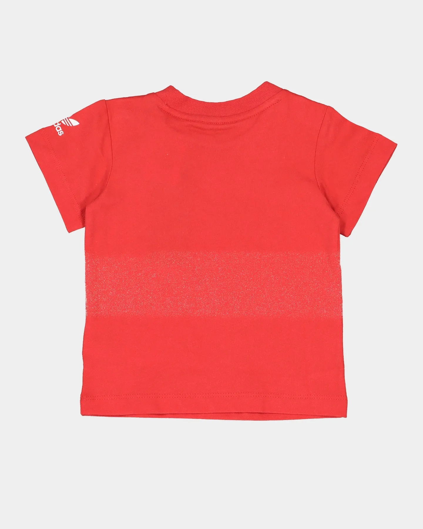 Adidas Infant Adicolour Shorts And T-Shirt Set Vivid Red