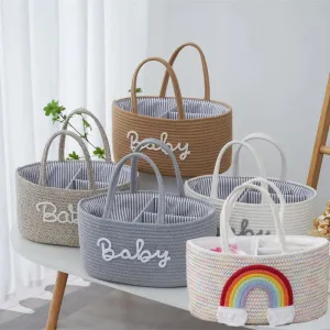 Berry Blue Diaper Caddy