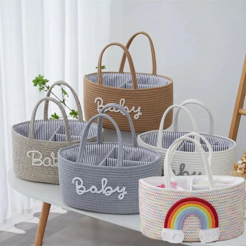 Berry Blue Diaper Caddy