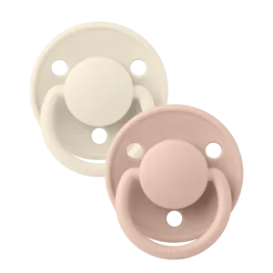 BIBS Pacifier - 2 pack DELUX - Ivory/Blush