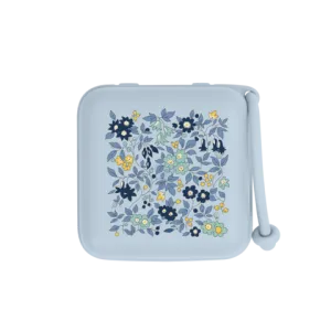 BIBS x LIBERTY Pacifier Box - Chamomile Lawn/Baby Blue