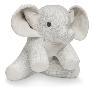Cam Cam Copenhagen -Elephant Soft Toy -  Grey Wave