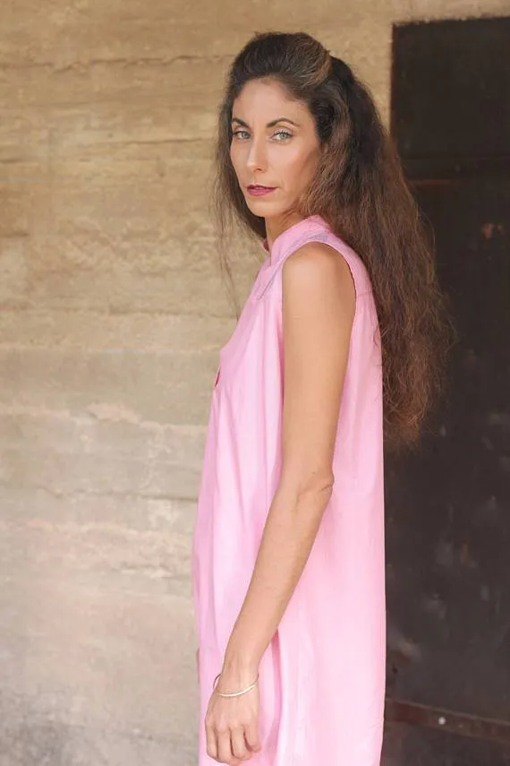 Chinese Collar Cotton Tunic