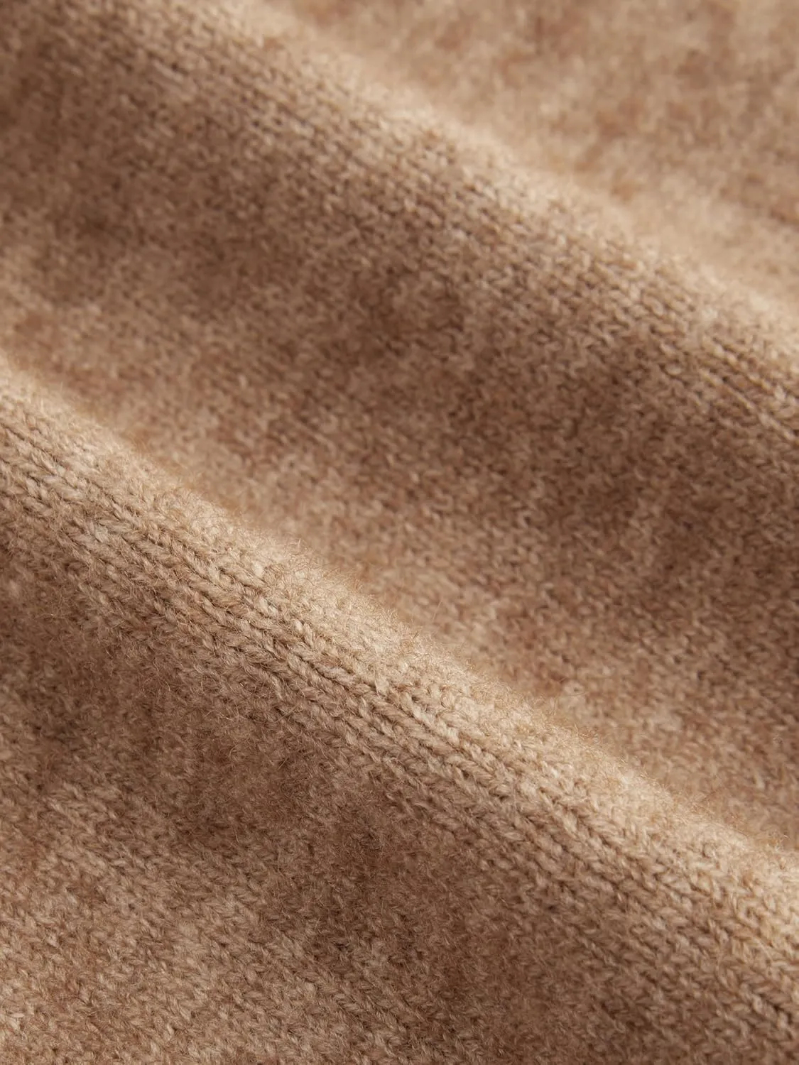 CIDER Knit Round Neckline Solid Cardigan