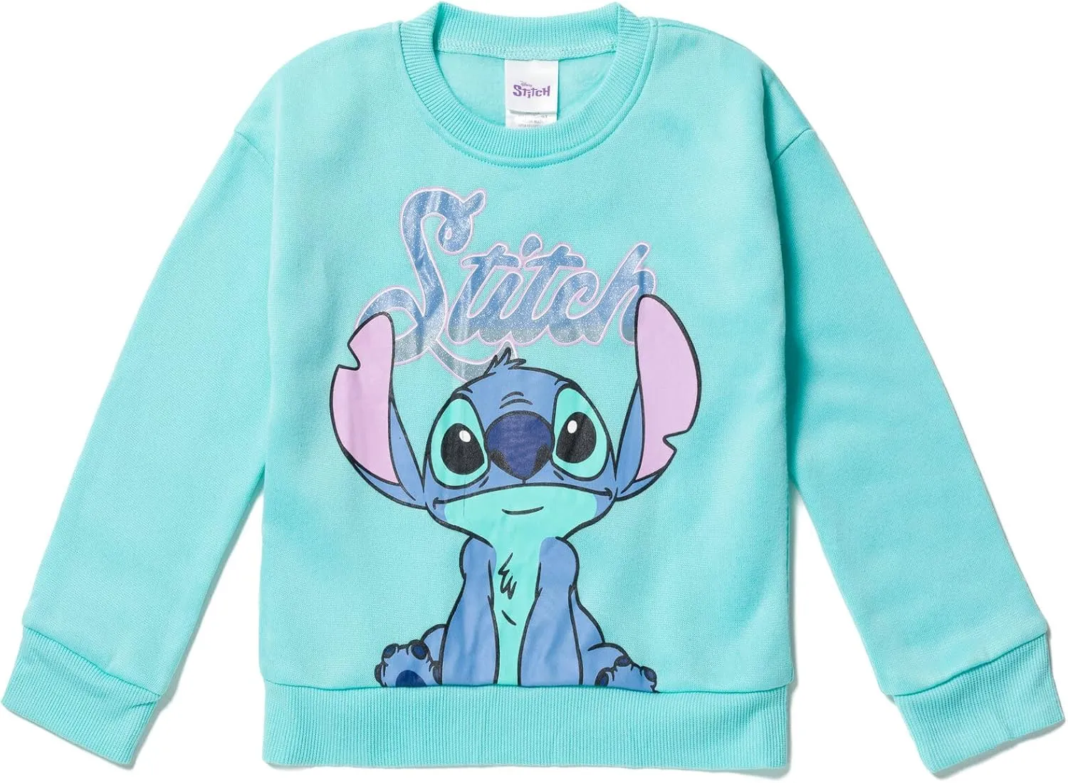 Disney Lilo & Stitch Minnie Mouse Girls Fleece Sweatshirt and Jogger Pants Little Kid to Big Kid