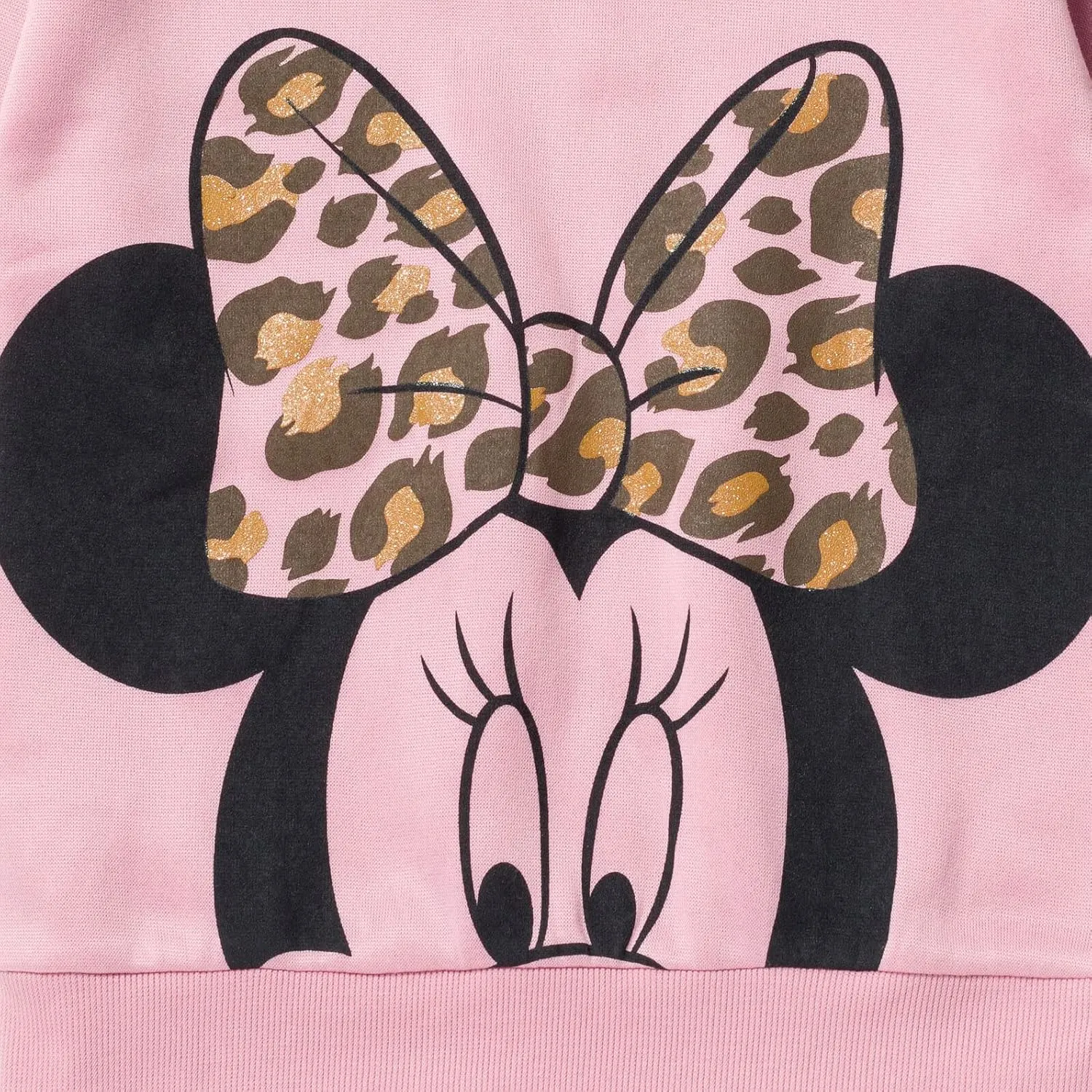 Disney Lilo & Stitch Minnie Mouse Girls Fleece Sweatshirt and Jogger Pants Little Kid to Big Kid