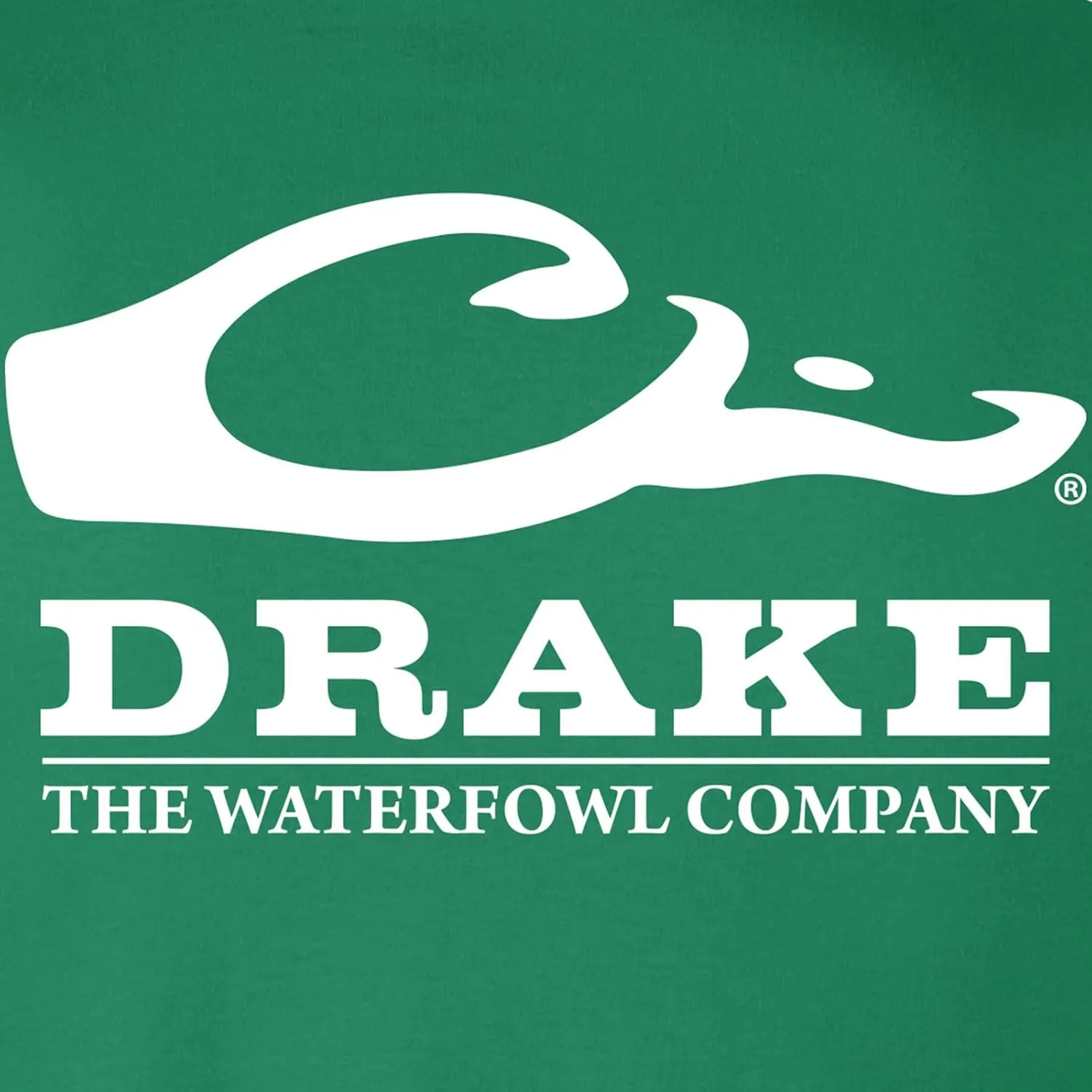 Drake Waterfowl Men's Icon Long Sleeve Logo T-Shirt-Lightweight Soft Breathable Crew Neck Quick-Dry Moisture-Wicking Tee