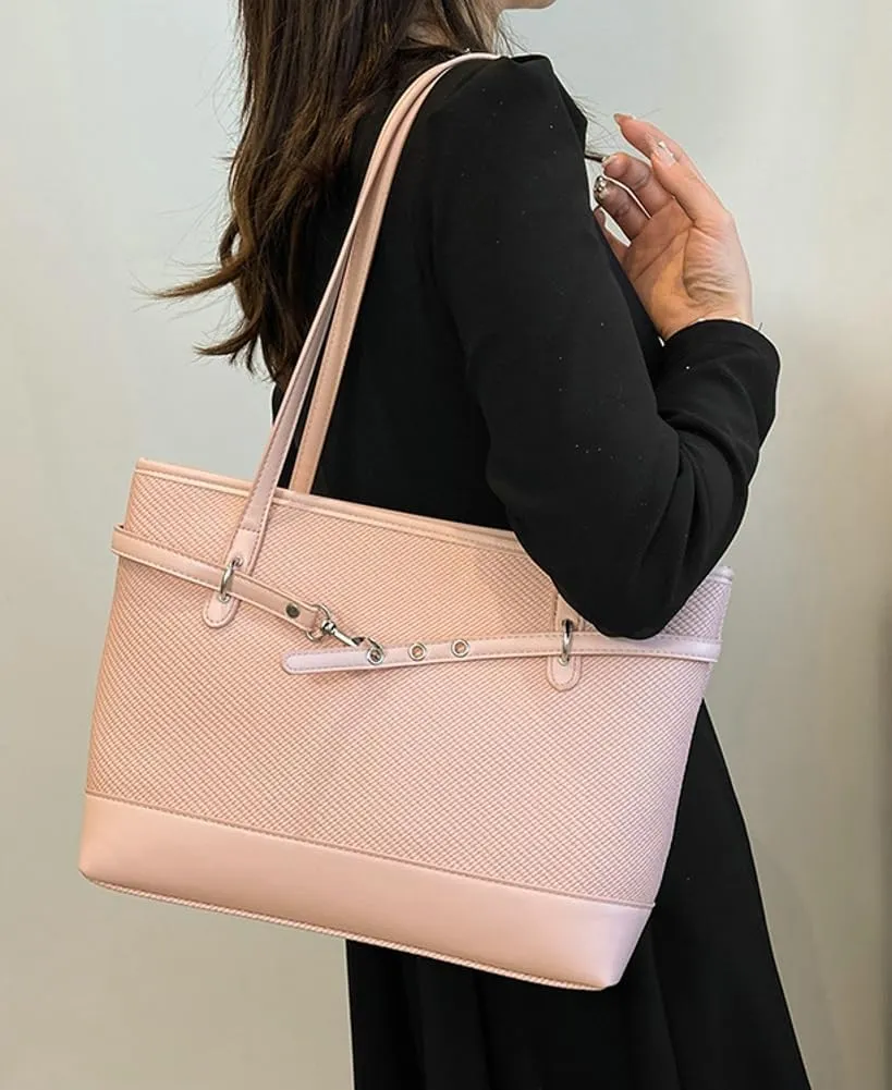 Epsion Large Vegan Leather Tote Bag Womens Slouchy Shoulder Bag Casual Handbags Purses Zipper 2025