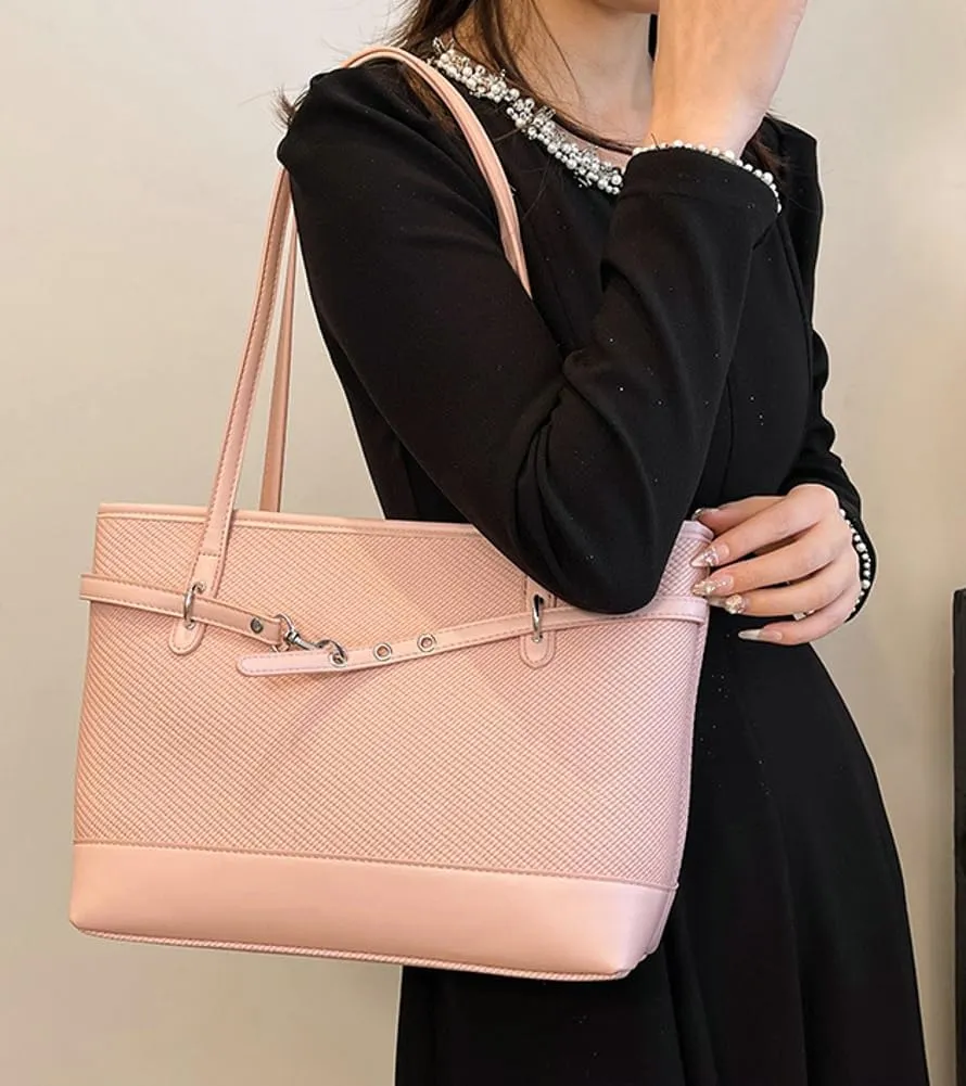Epsion Large Vegan Leather Tote Bag Womens Slouchy Shoulder Bag Casual Handbags Purses Zipper 2025