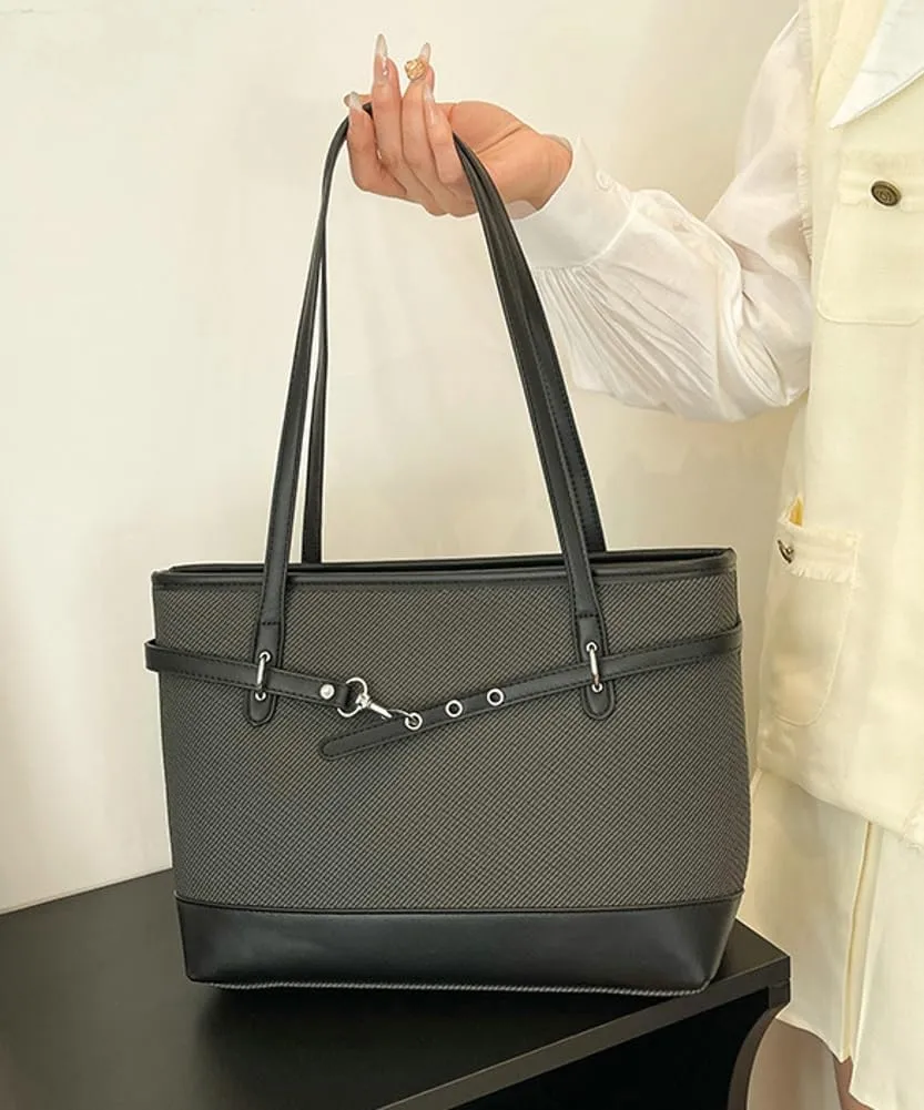Epsion Large Vegan Leather Tote Bag Womens Slouchy Shoulder Bag Casual Handbags Purses Zipper 2025