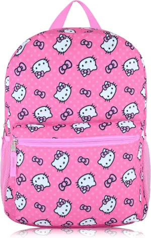 Fast Forward Sanrio Hello Kitty School Backpack Toddler Backpack for School | Hello Kitty 16"" Kids Backpack Bookbag for Girls, Boys, Unisex | Hello Kitty Backpack Girls Backpack for Kids, C6CFG4FN