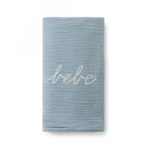 Gauze Swaddle | Bebe | Blue | Domani Bebe