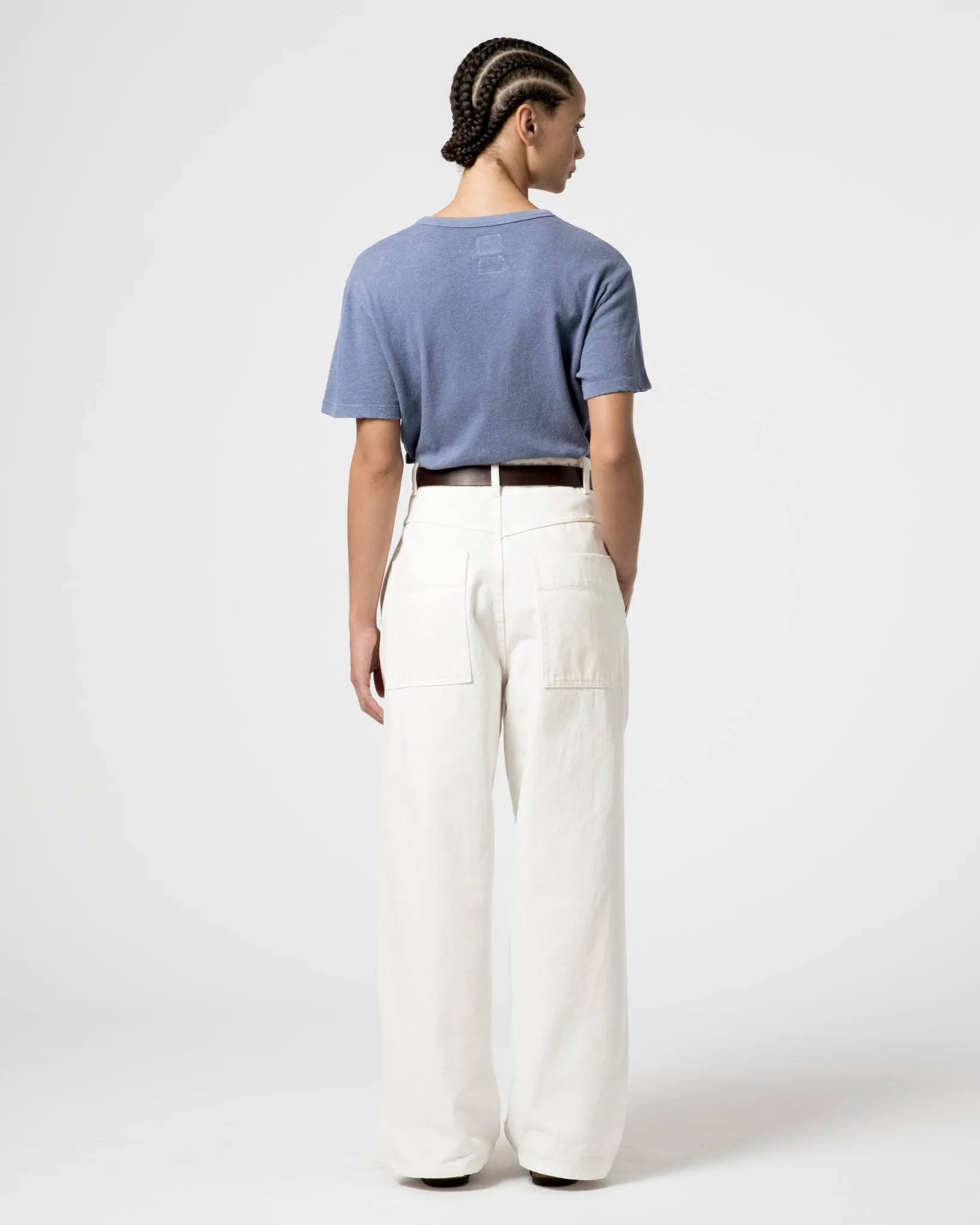 G.o.D Pocket T Cotton Hemp Riviera Blue