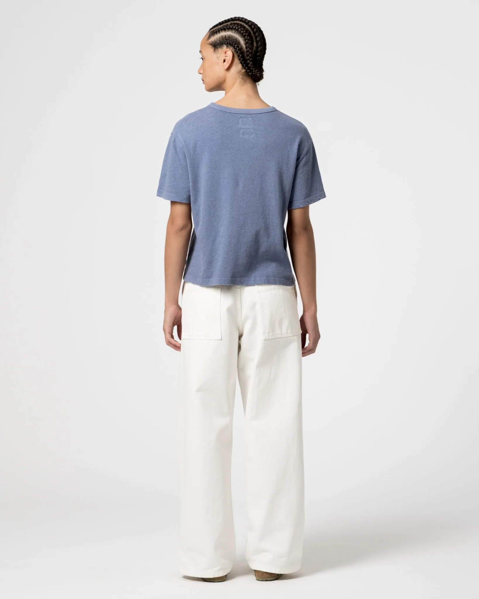 G.o.D Pocket T Cotton Hemp Riviera Blue