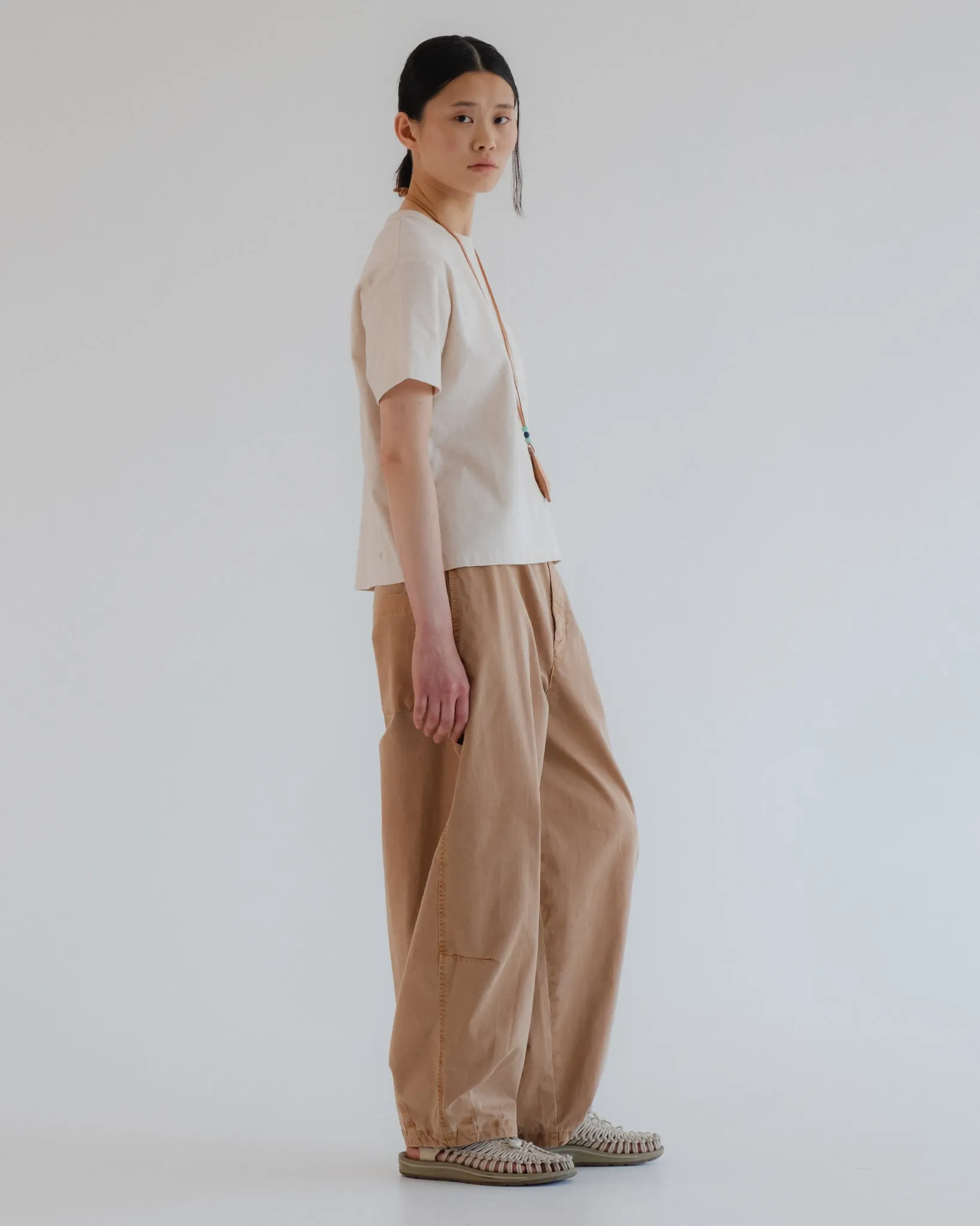 G.o.D Pocket T Cotton Melange Raffia