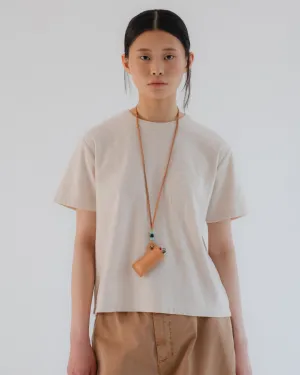 G.o.D Pocket T Cotton Melange Raffia