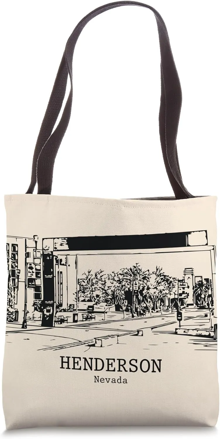 Henderson Nevada Vintage Retro Travel Souvenir Tote Bag