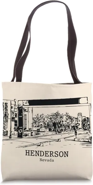 Henderson Nevada Vintage Retro Travel Souvenir Tote Bag