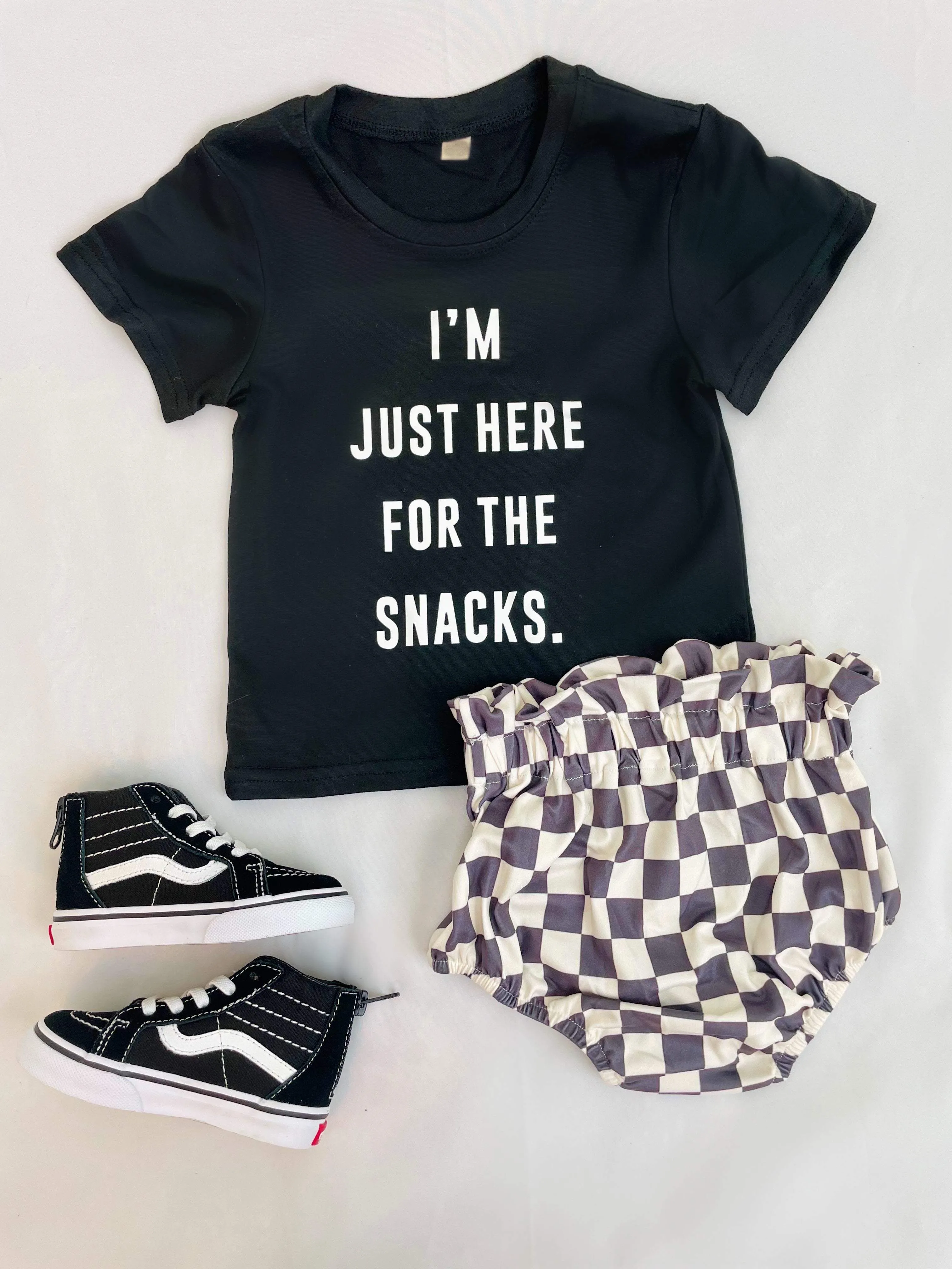 High Waisted Checkered Bummies
