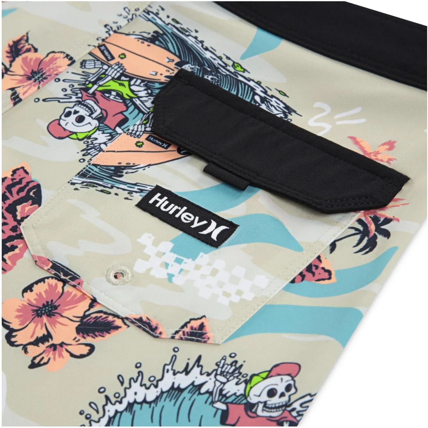 Hurley Boys' Doodle Isle Board Shorts (Big Kid)