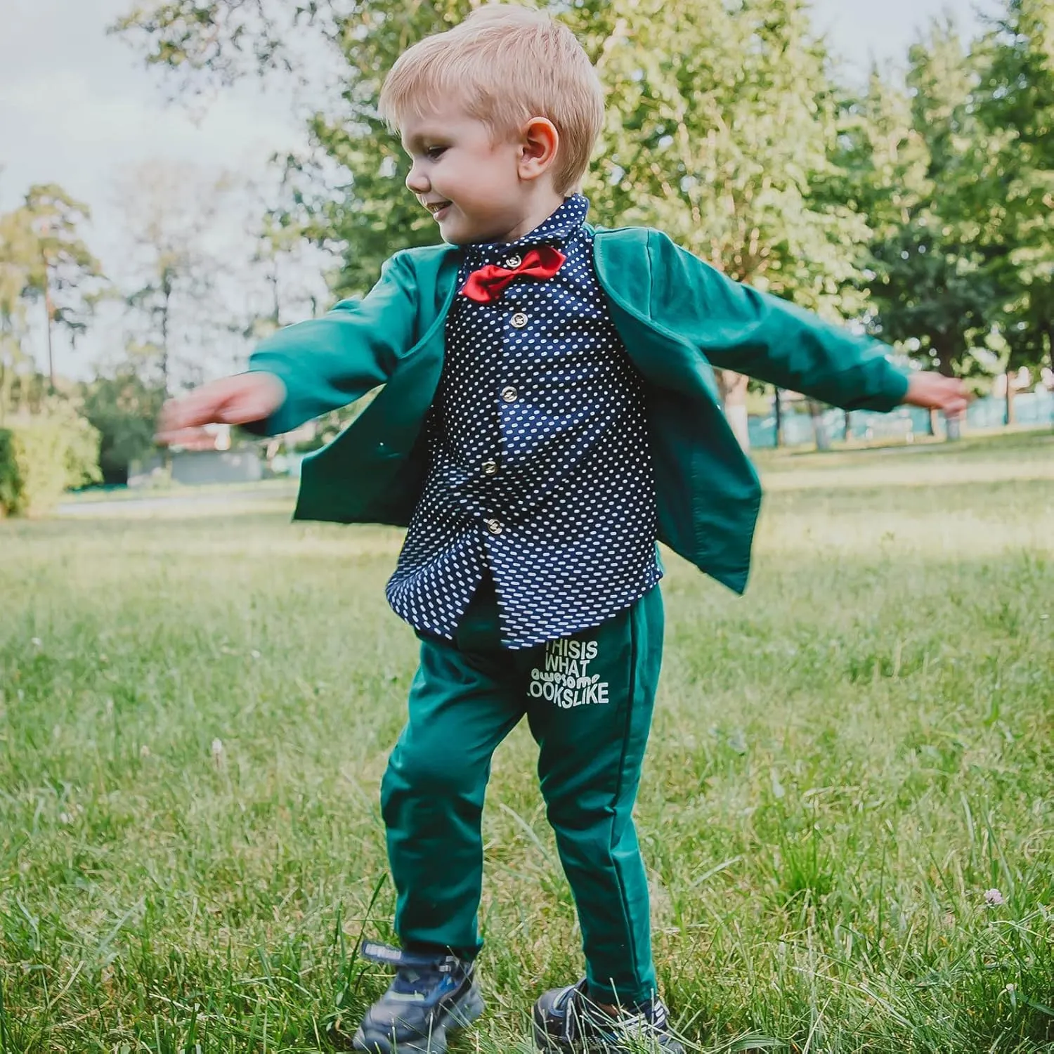 HZXVic Baby Boys Gentleman Outfits Suits,Toddler Boy Clothes Formal,Kids Dress Shirt Bow Ties Pants Set