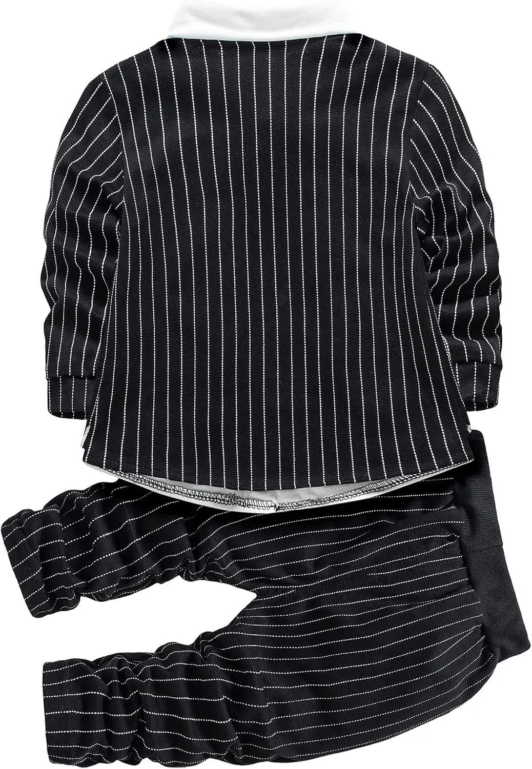 HZXVic Baby Boys Gentleman Outfits Suits,Toddler Boy Clothes Formal,Kids Dress Shirt Bow Ties Pants Set