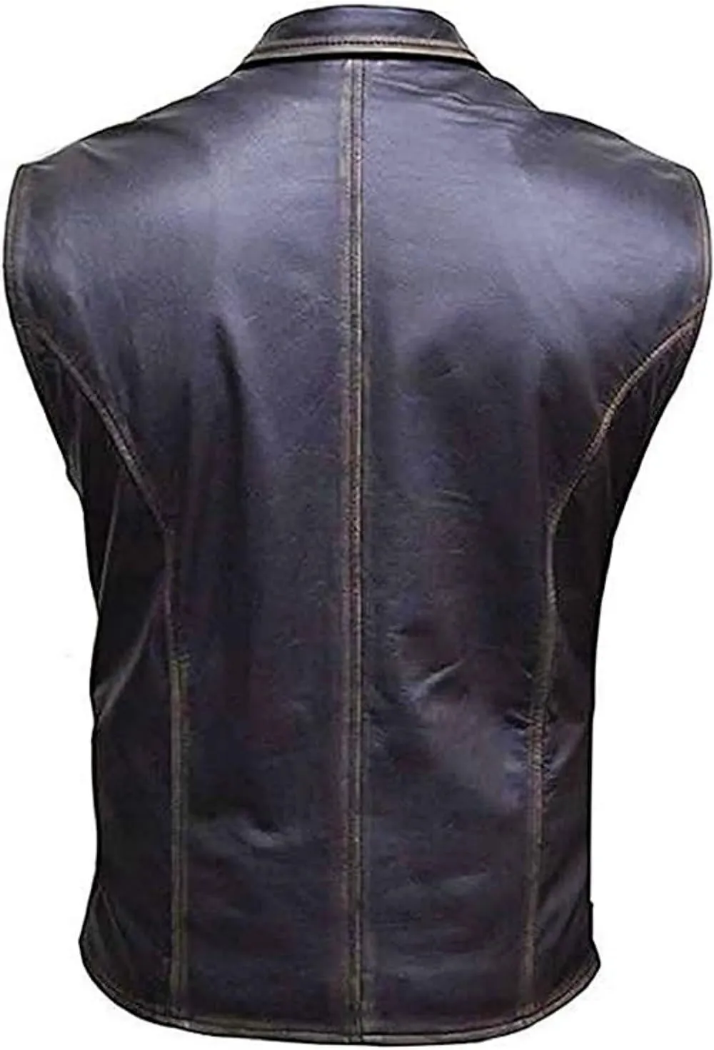Impressive Men's Hell on Wheels Cullen Bohannan Leather Vest - Exude True Cowboy Power with Genuine Western Style