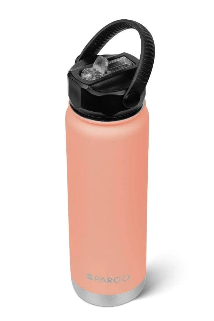 Insulated Sports Bottle 750ml Coral Pink