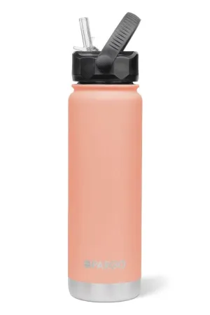 Insulated Sports Bottle 750ml Coral Pink