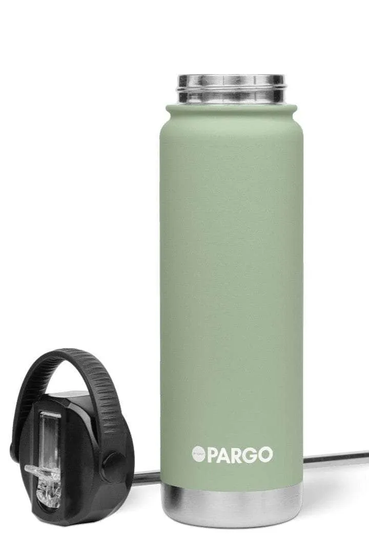 Insulated Sports Bottle 750ml Green