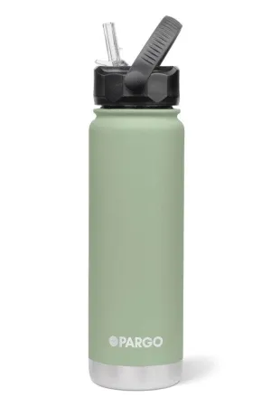 Insulated Sports Bottle 750ml Green