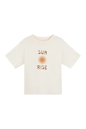 KIDS SUN RISE TEE - CREAM