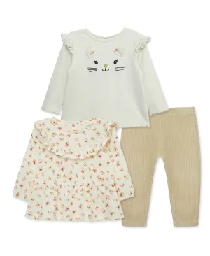 Leopard 3-Piece Play Set (12M-24M)