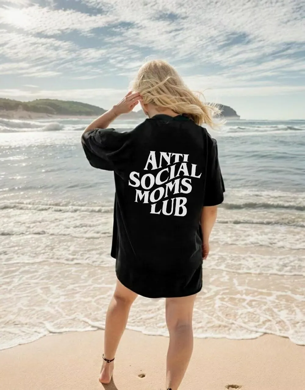 Mama Mommy Mom Mother T Shirt Women Oversized Funny Letter Print Short Sleeve Tops Casual Crewneck Loose Shirt