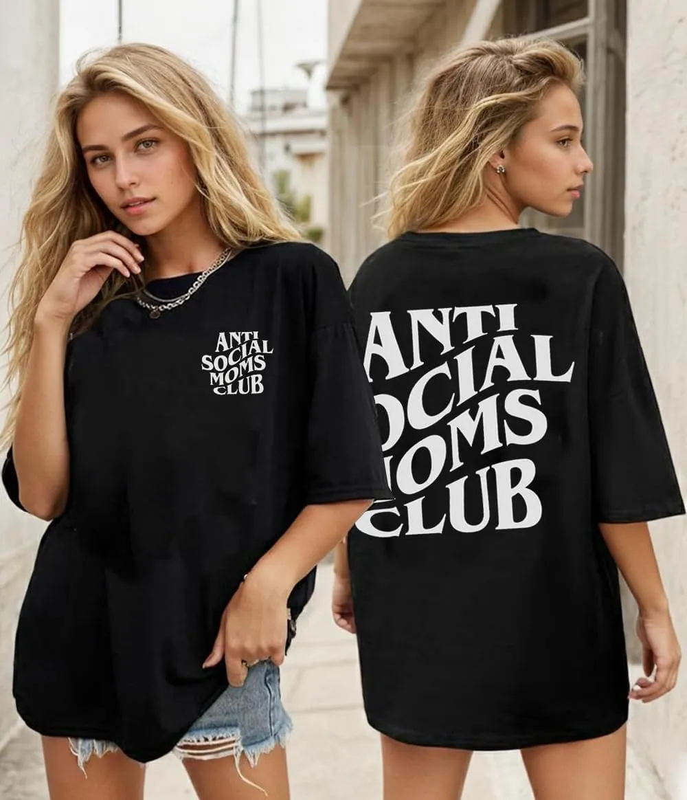 Mama Mommy Mom Mother T Shirt Women Oversized Funny Letter Print Short Sleeve Tops Casual Crewneck Loose Shirt