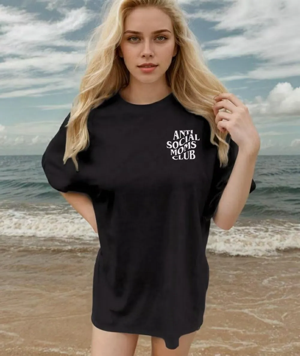 Mama Mommy Mom Mother T Shirt Women Oversized Funny Letter Print Short Sleeve Tops Casual Crewneck Loose Shirt