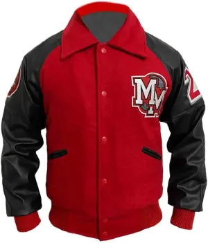 Mickey-Mouce Varsity Jacket | Mickey Wool Varsity Jacket,