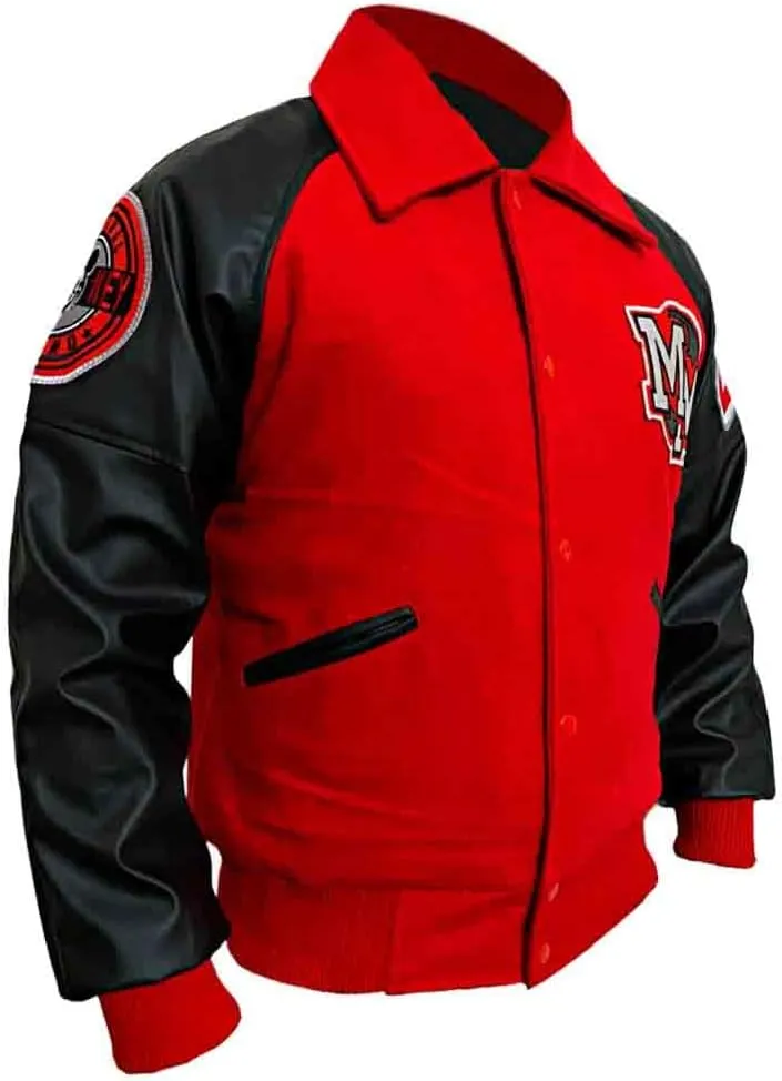 Mickey-Mouce Varsity Jacket | Mickey Wool Varsity Jacket,