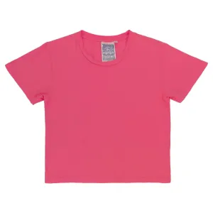 Ojai Crop Tee (Sunset Coral)