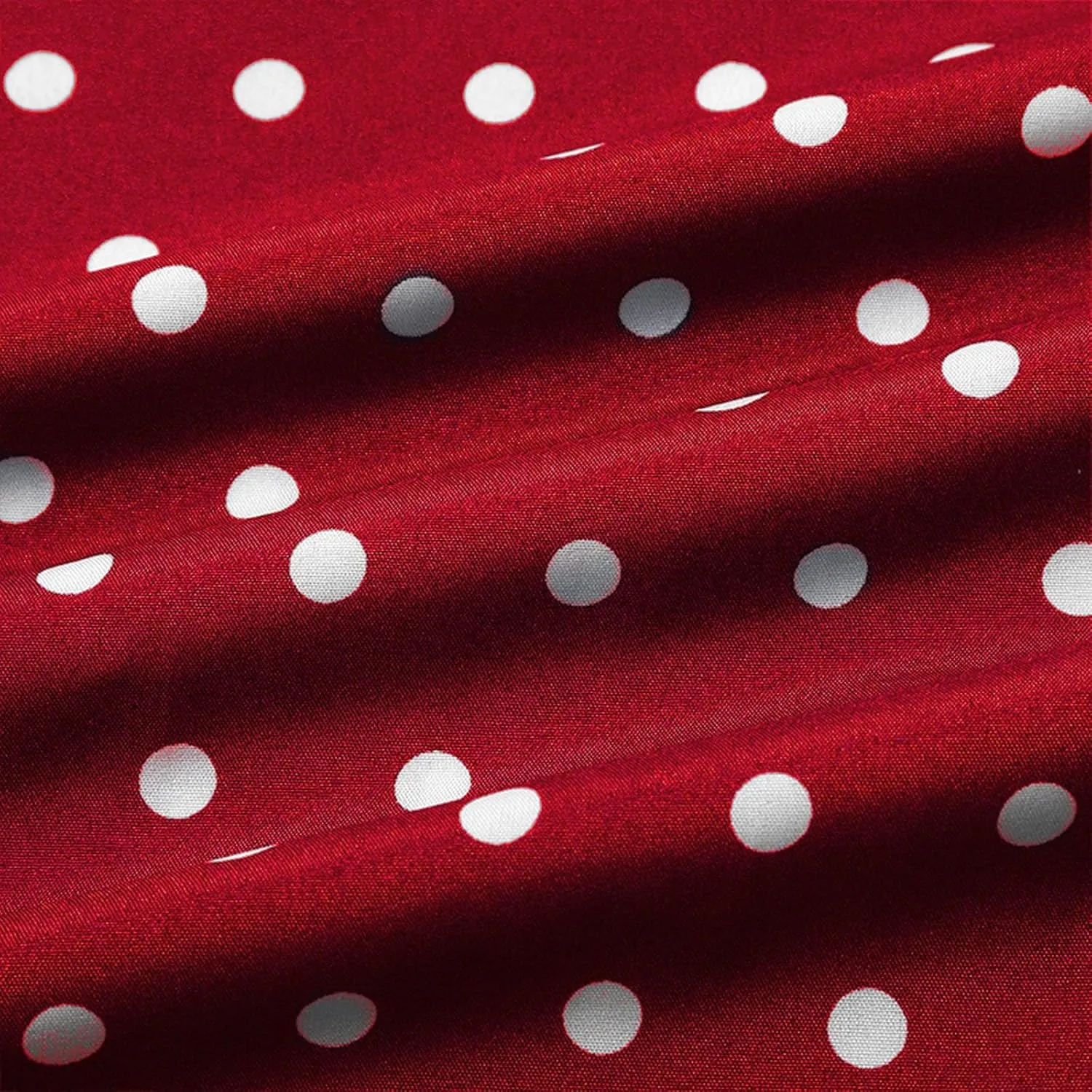 Polka Dot Sundresses Spaghetti Strap Summer Dresses Slim Fit Side Slit Sexy A Line Beach Midi Dress