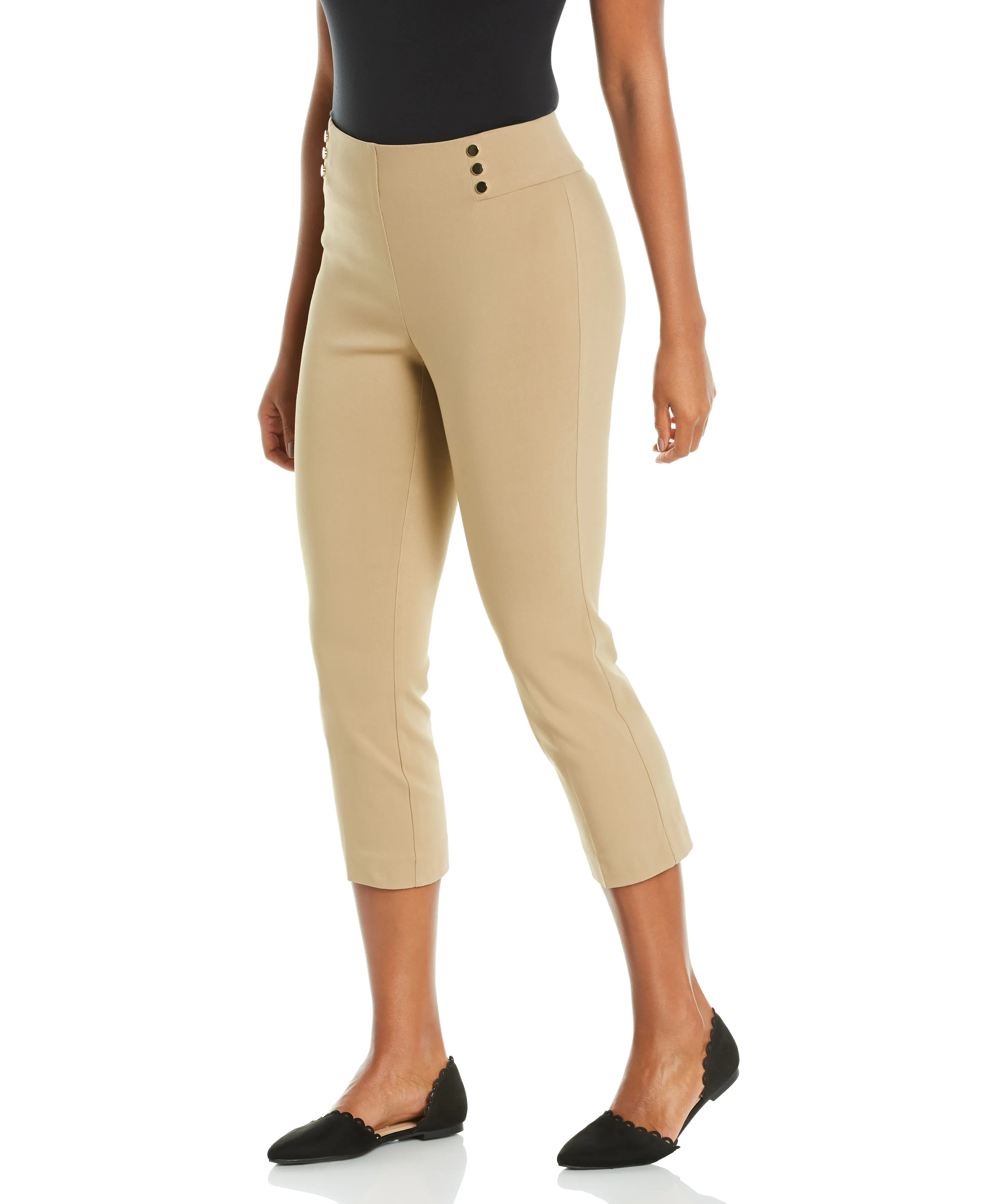 Pull-On Capri Pant - Comfort Fit