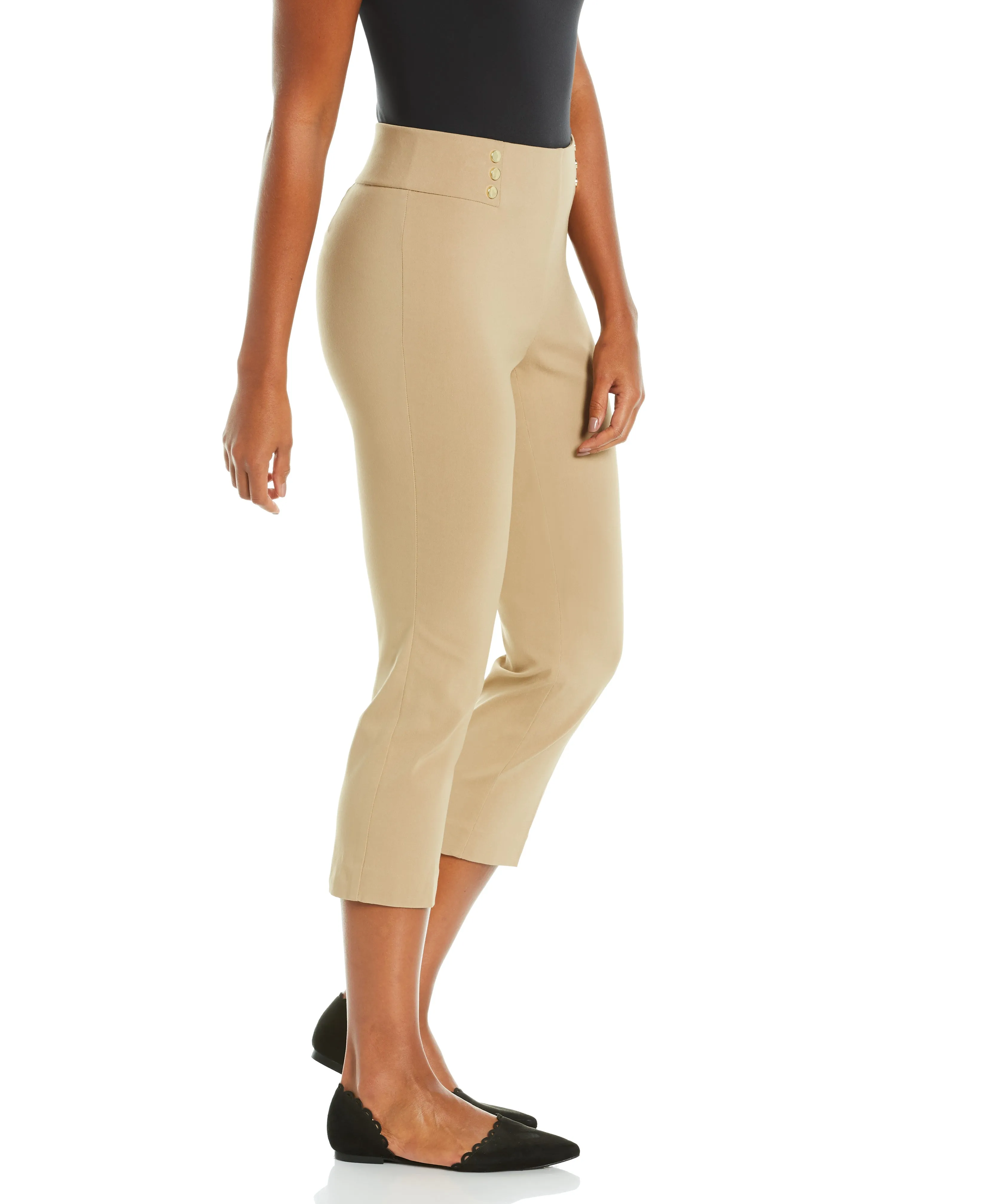 Pull-On Capri Pant - Comfort Fit