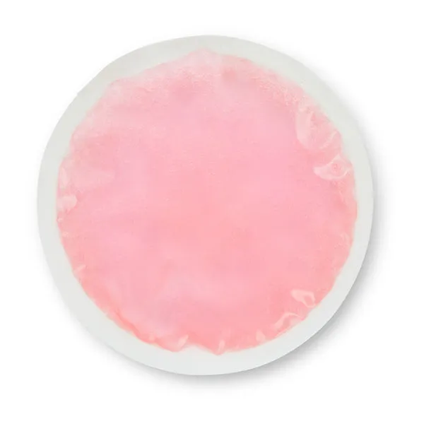 Reusable Cloth-Backed Hot/Cold Gel Pack, 6" Round - Pink