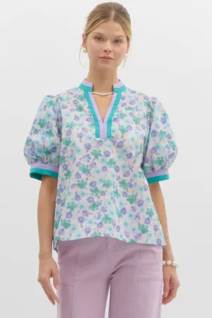 Rosalyn Floral Top