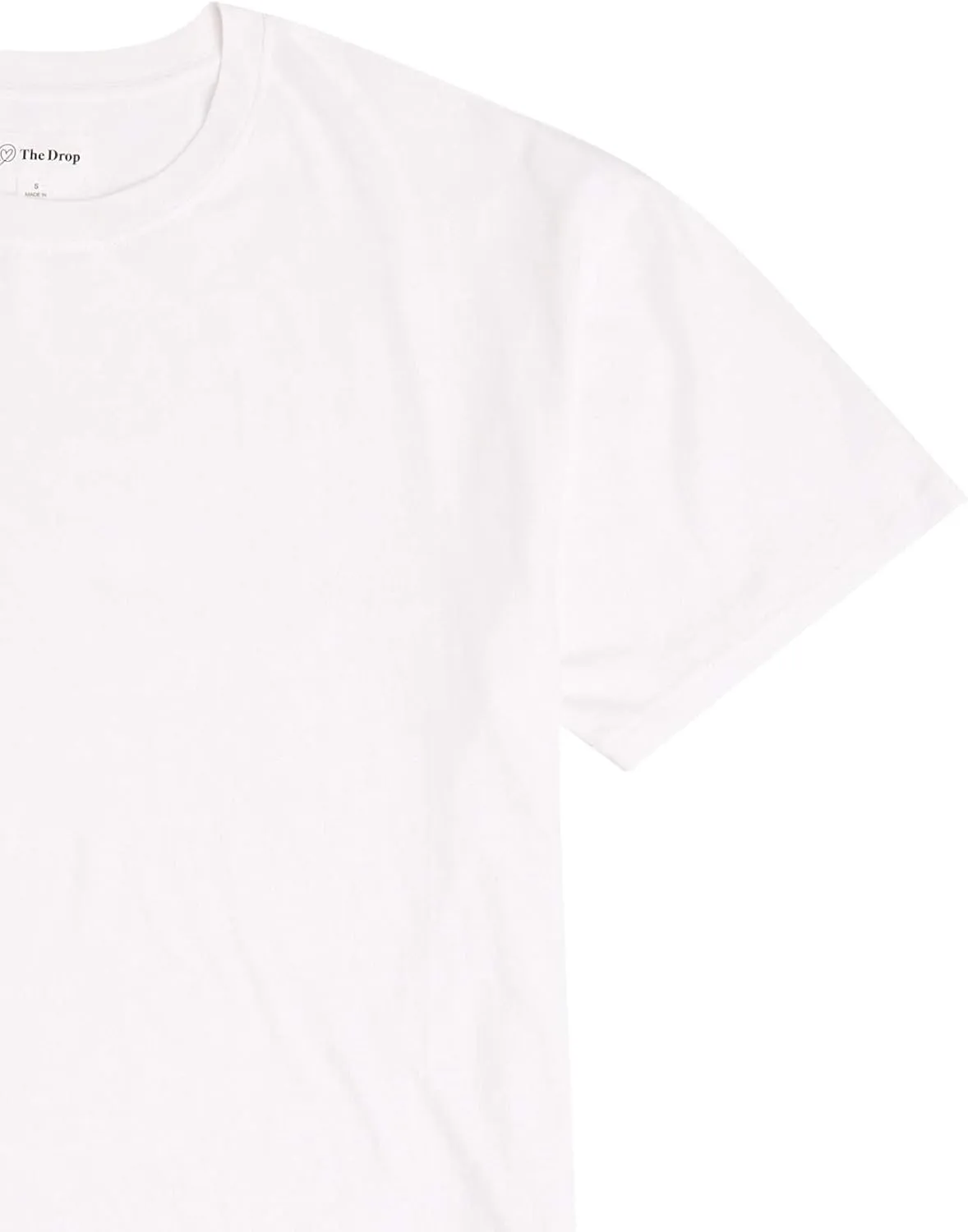 The Drop Women's Lydia Short-Sleeve Loose Drop-Shoulder Jersey T-Shirt