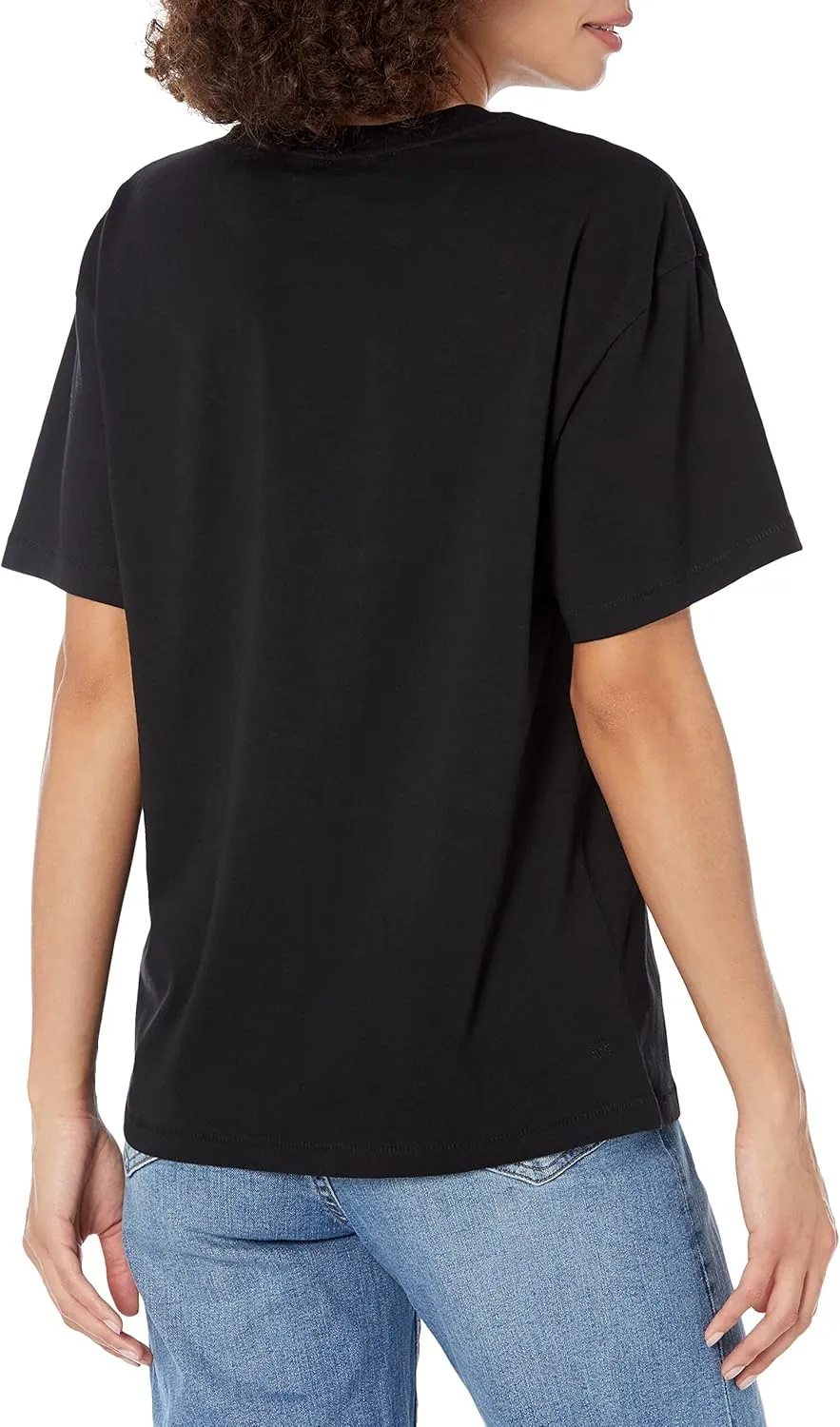 The Drop Women's Lydia Short-Sleeve Loose Drop-Shoulder Jersey T-Shirt