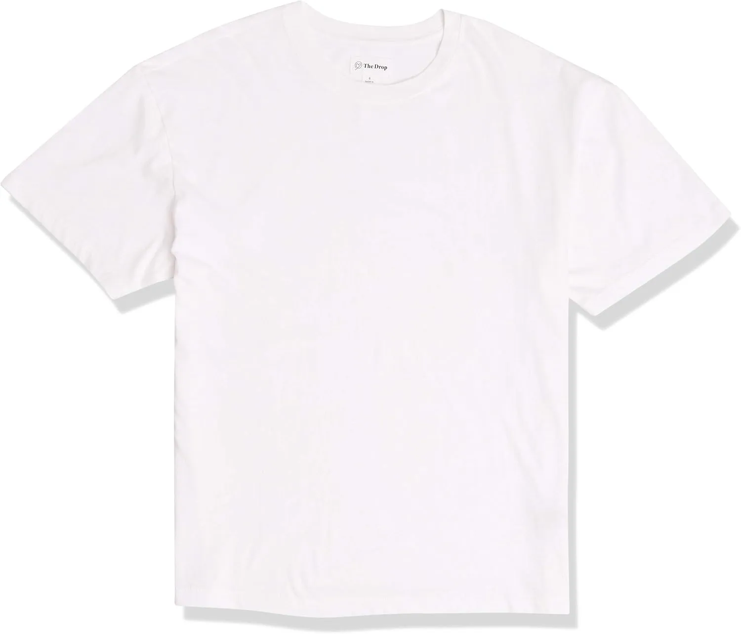 The Drop Women's Lydia Short-Sleeve Loose Drop-Shoulder Jersey T-Shirt